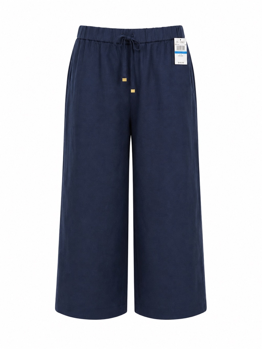 Michael Kors Navy Linen Pant